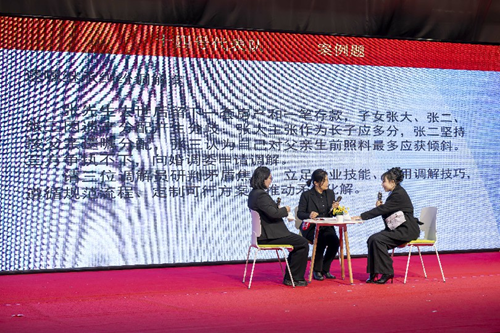 长春市首届婚姻家庭纠纷调解工作暨“春姐姐”说事解铃大学习、大练兵、大比武决赛成功举办(图5) 长春市首届婚姻家庭纠纷调解工作暨“春姐姐”说事解铃大学习、大练兵、大比武决赛成功举办(图5)