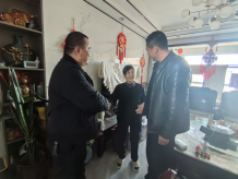 西宁市城北区汪家寨村党支部开展“情暖新春 爱系桑榆”主题党日活动