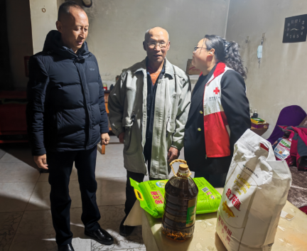 西宁市城北区严小村：新春慰问送关怀   温情入户暖人心